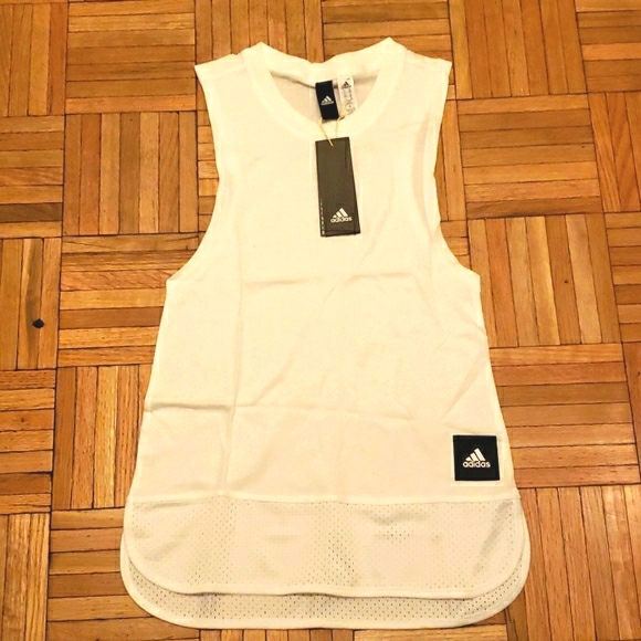Nwt! Adidas Mesh Tank - Picture 2 of 5